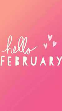 Hello February Wallpaper 2