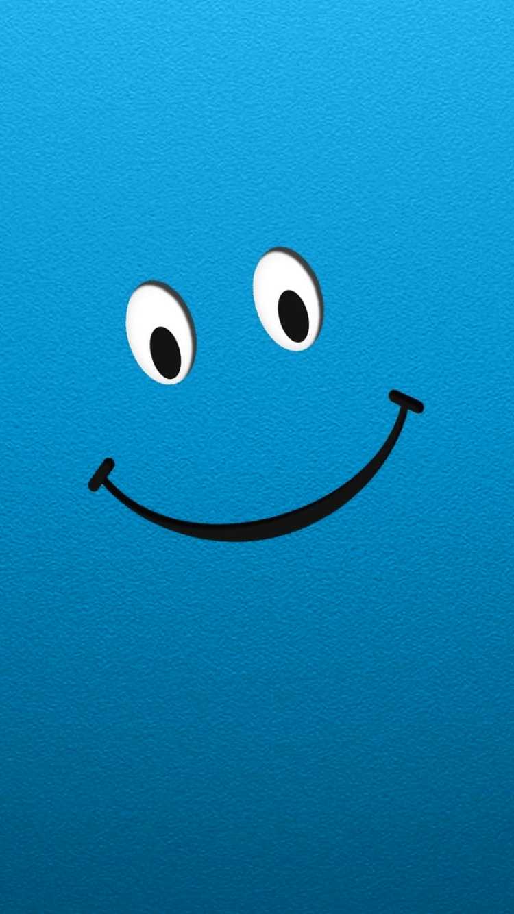 Smiley Face Wallpaper iPhone 1