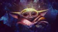 Baby Yoda Desktop Wallpaper 7