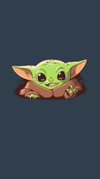 Baby Yoda Wallpaper 2