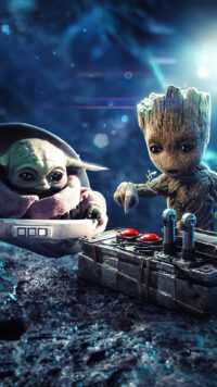 Baby Yoda Wallpaper 4