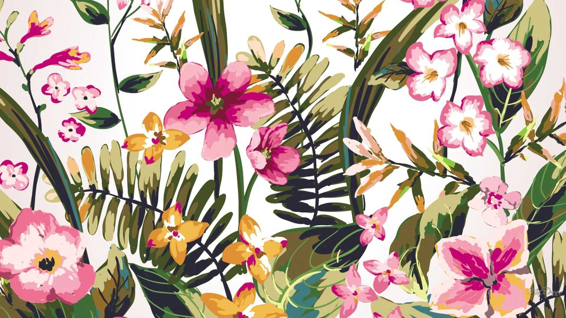 Botanical Desktop Wallpaper 1