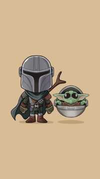 Baby Yoda Wallpaper 4