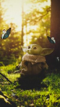 Baby Yoda Wallpaper 4