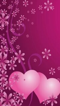 Pink Heart Wallpaper 6