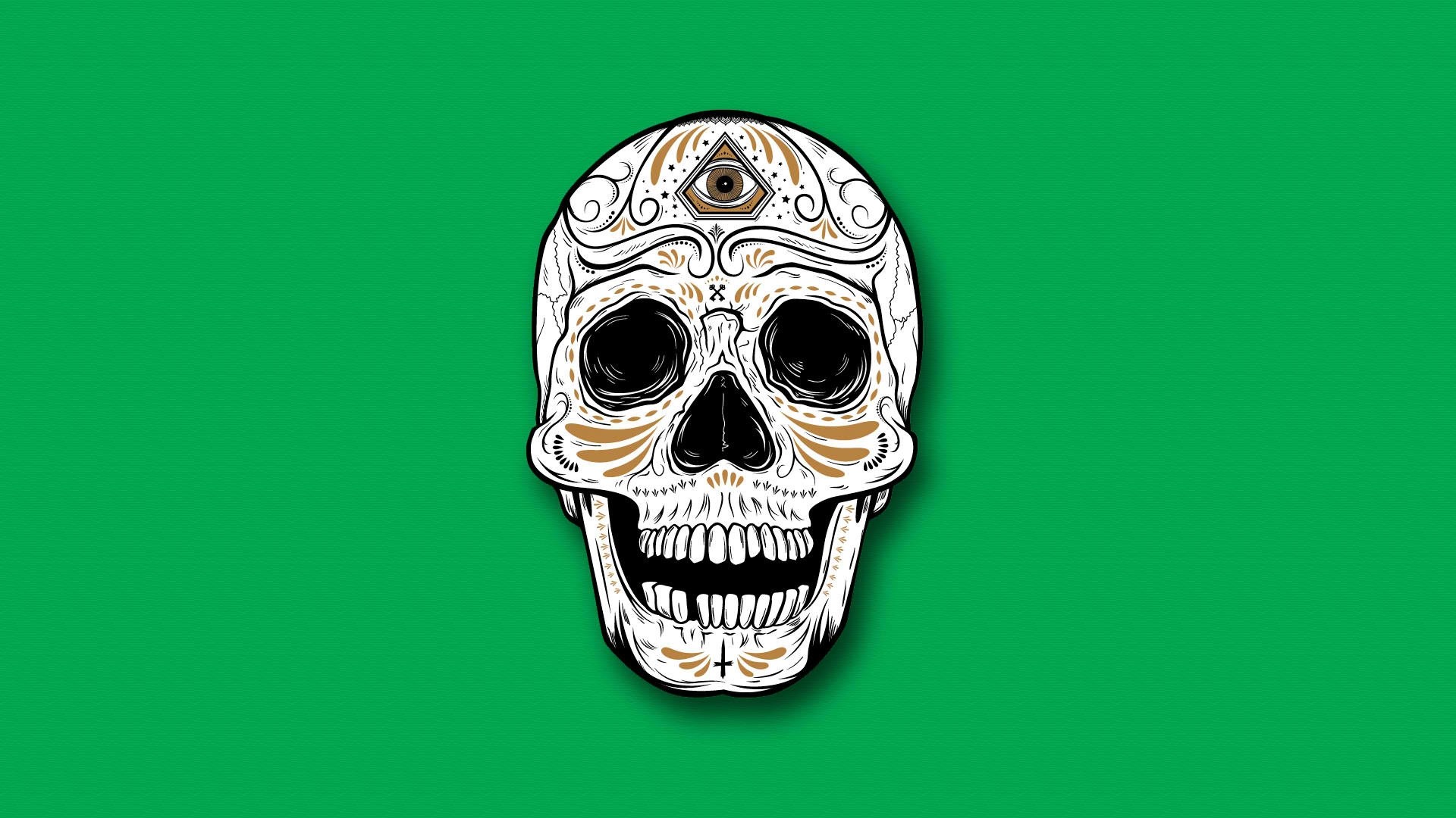 Skull Desktop Wallpaper 1