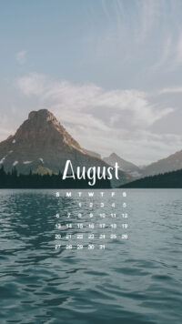 August Calendar Wallpaper 8