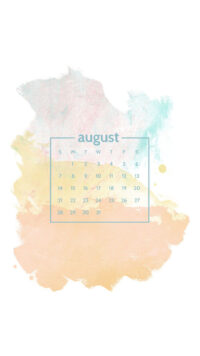 August Calendar Wallpaper 5