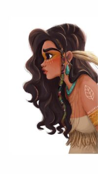 Black Girl Cartoon Wallpaper 5