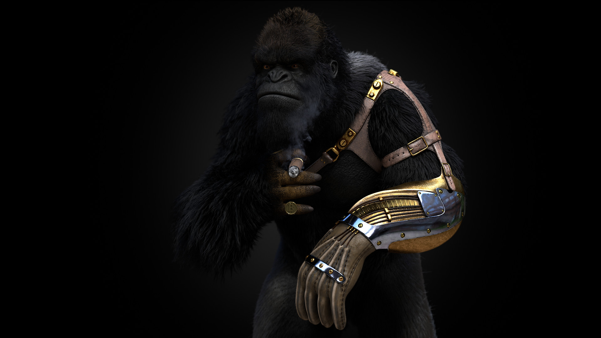 Gorilla Wallpaper 1 Gorilla Wallpaper 1