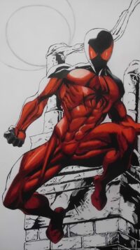 Scarlet Spider Wallpaper 5