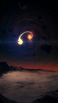 Black Hole Wallpaper 1