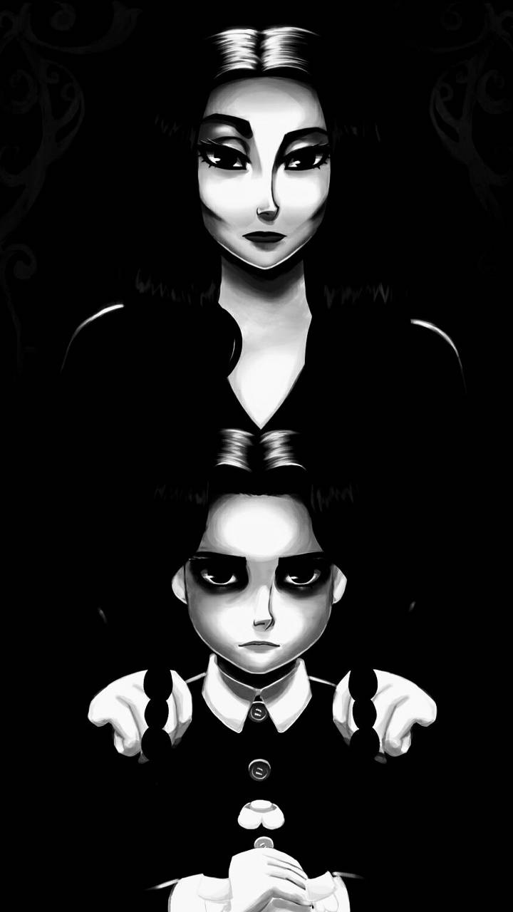 Wednesday Addams Wallpaper 1 Wednesday Addams Wallpaper 1