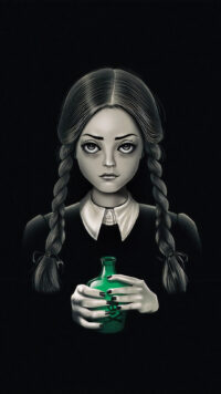 Wednesday Addams Wallpaper 3