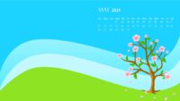 May Calendar 2024 Wallpaper 9