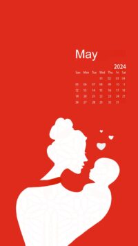 May Calendar Wallpaper 2024 5