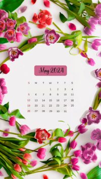May Calendar Wallpaper 2024 10