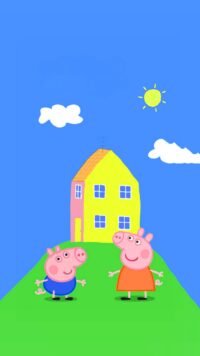 Peppa Pig House Wallpaper 11