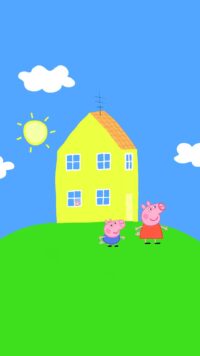 Peppa Pig House Wallpaper 9