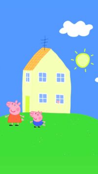 Peppa Pig House Wallpaper 4