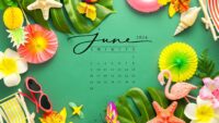 June Calendar 2024 Wallpaper 6