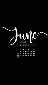 June Calendar Wallpaper 2024 9