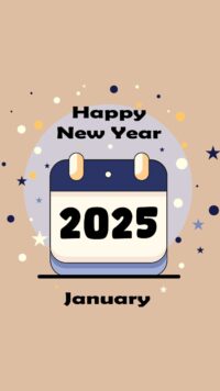 January 2025 Wallpaper 2
