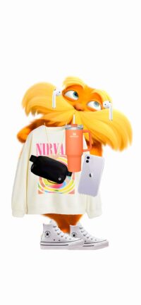 Preppy Lorax Wallpaper 4