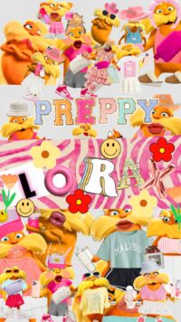 Preppy Lorax Wallpaper 3
