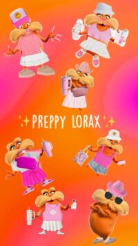 Preppy Lorax Wallpaper 2