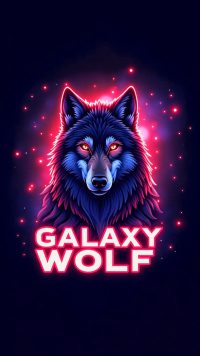Epic Galaxy Wolf Wallpaper 9