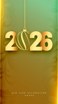2026 New Year Wallpaper 1