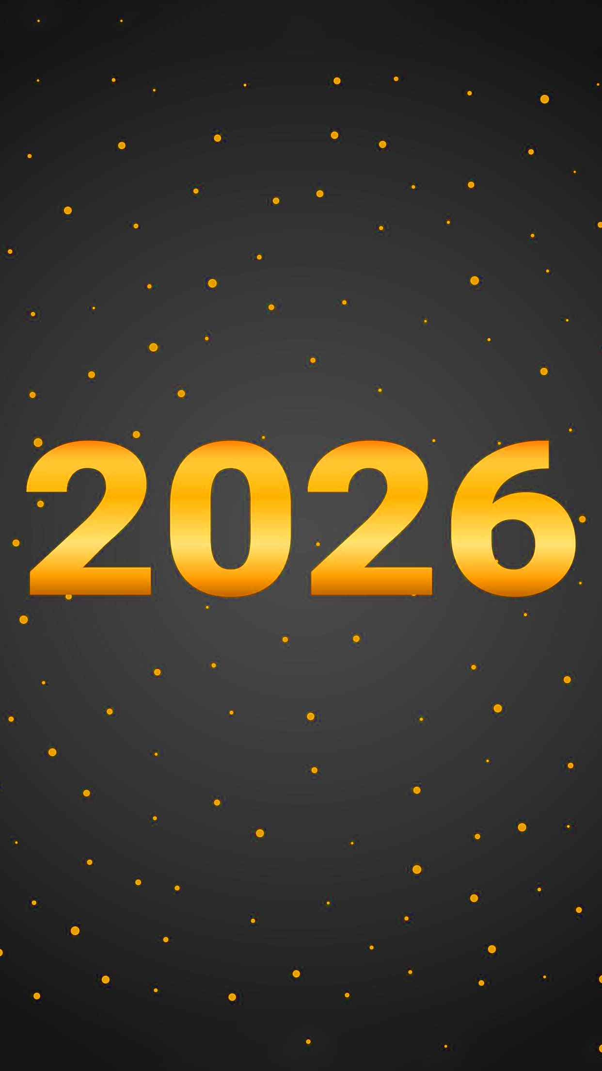 2026 New Year Wallpaper 1