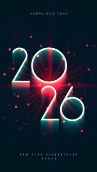 Happy New Year 2026 Wallpaper 3