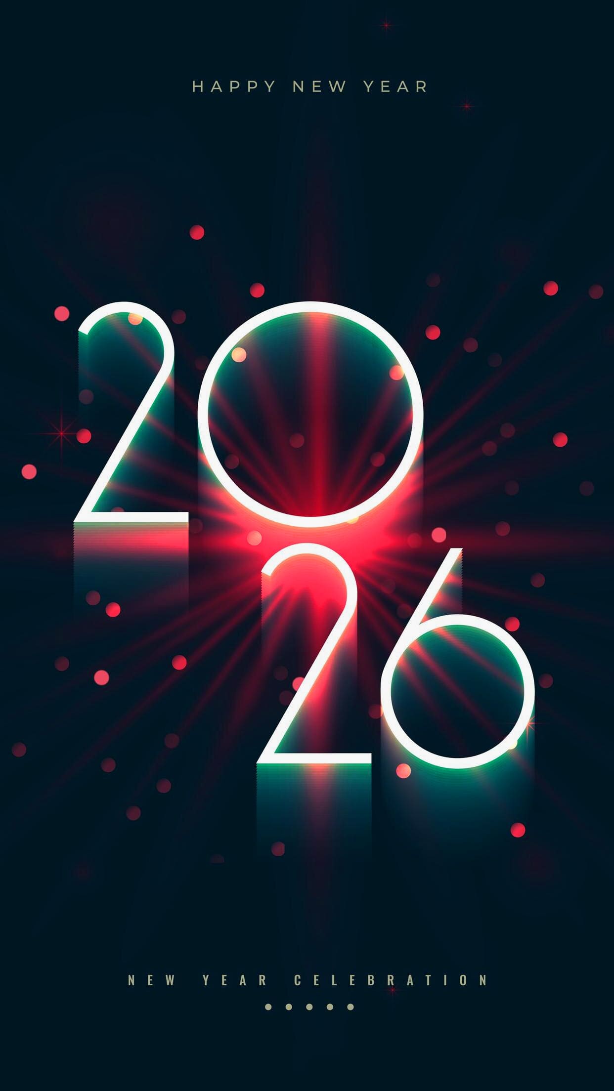 Happy New Year 2026 Wallpaper 1