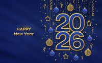 Happy New Year 2026 Wallpaper 6