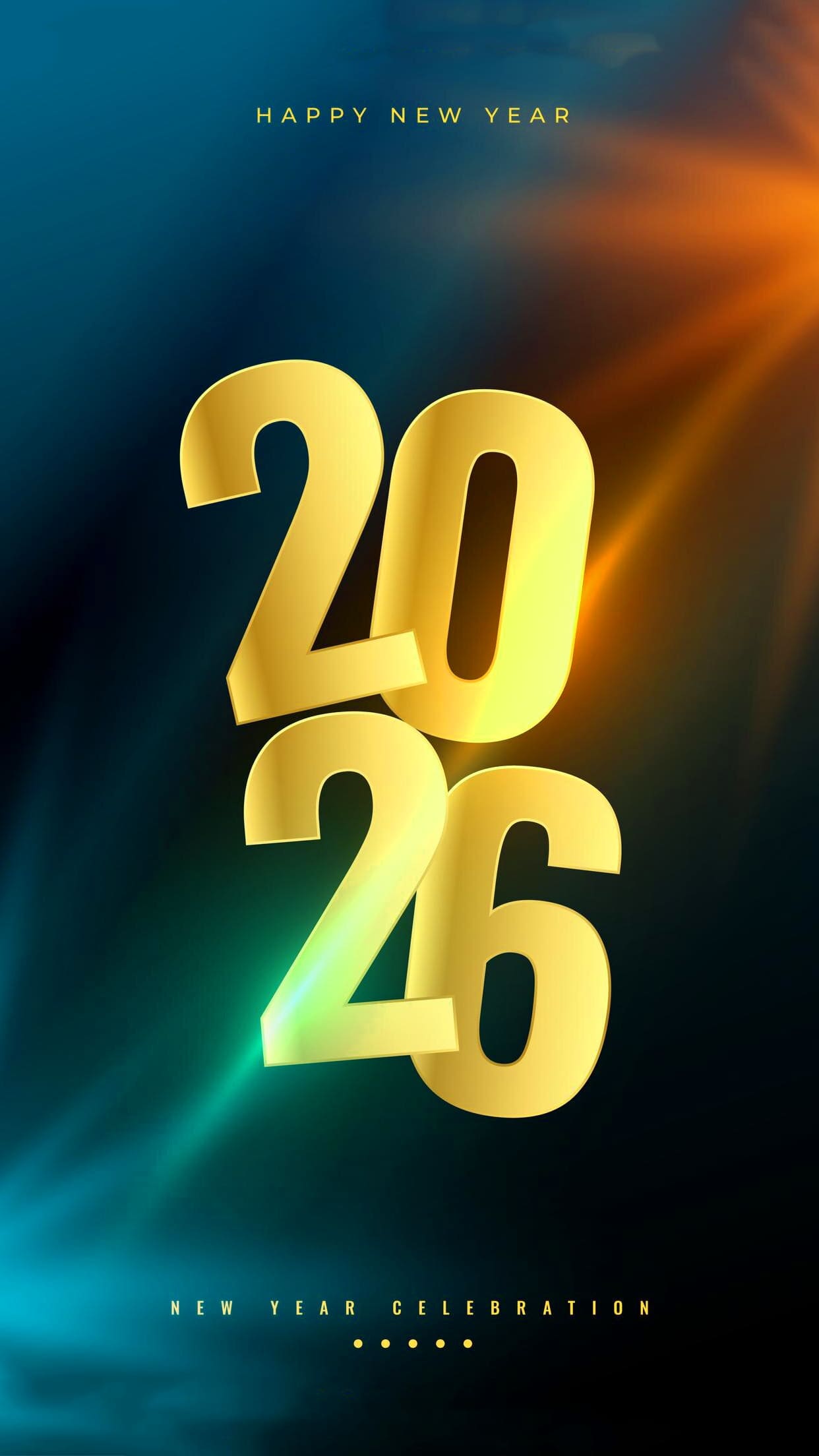 Happy New Year 2026 Wallpaper 1