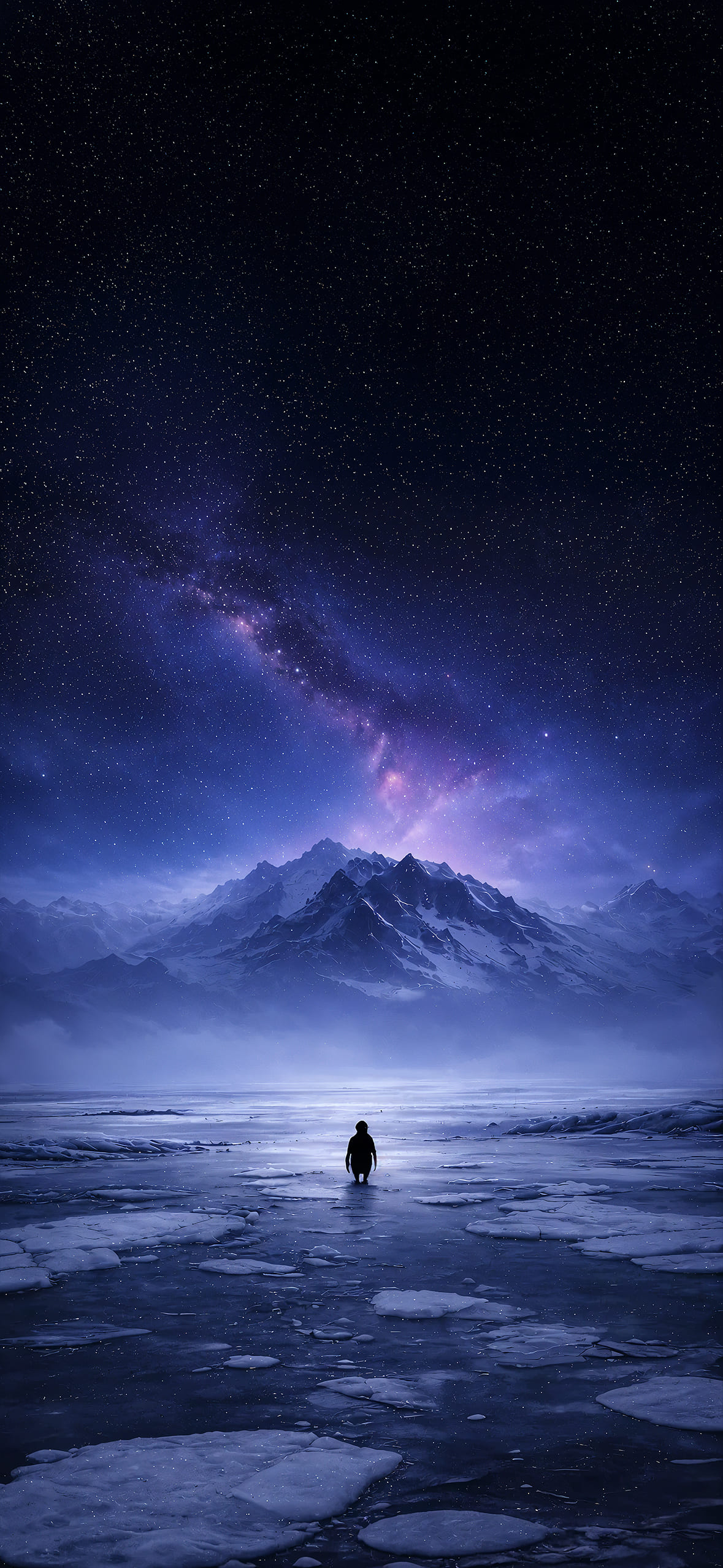 Penguin Mountain Wallpaper 1