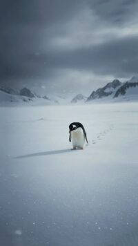 Penguin Mountain Wallpaper 9