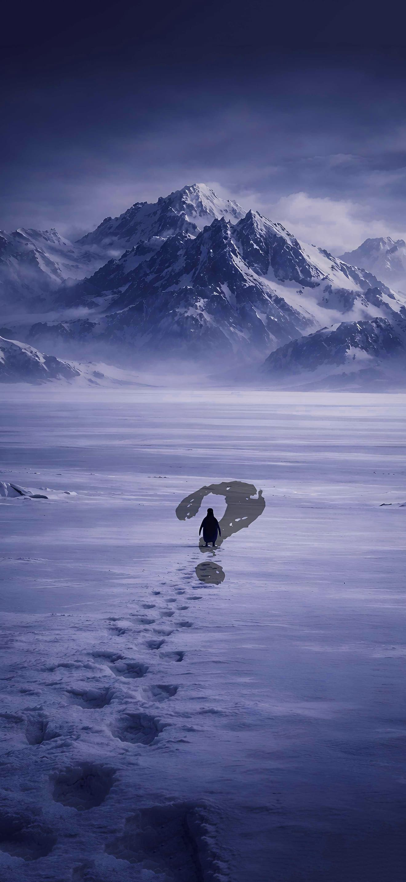 Penguin Mountain Wallpaper 1