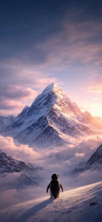 Penguin Mountain Wallpaper 6