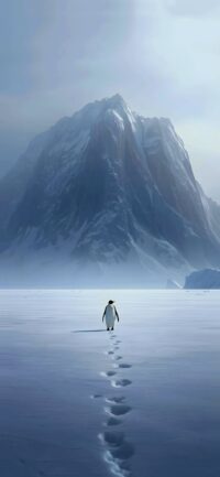 Penguin Mountain Wallpaper 3