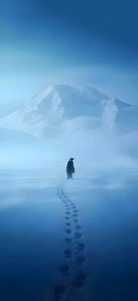 Penguin Mountain Wallpaper 2