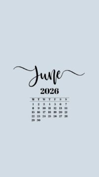 June 2026 Wallpaper 6