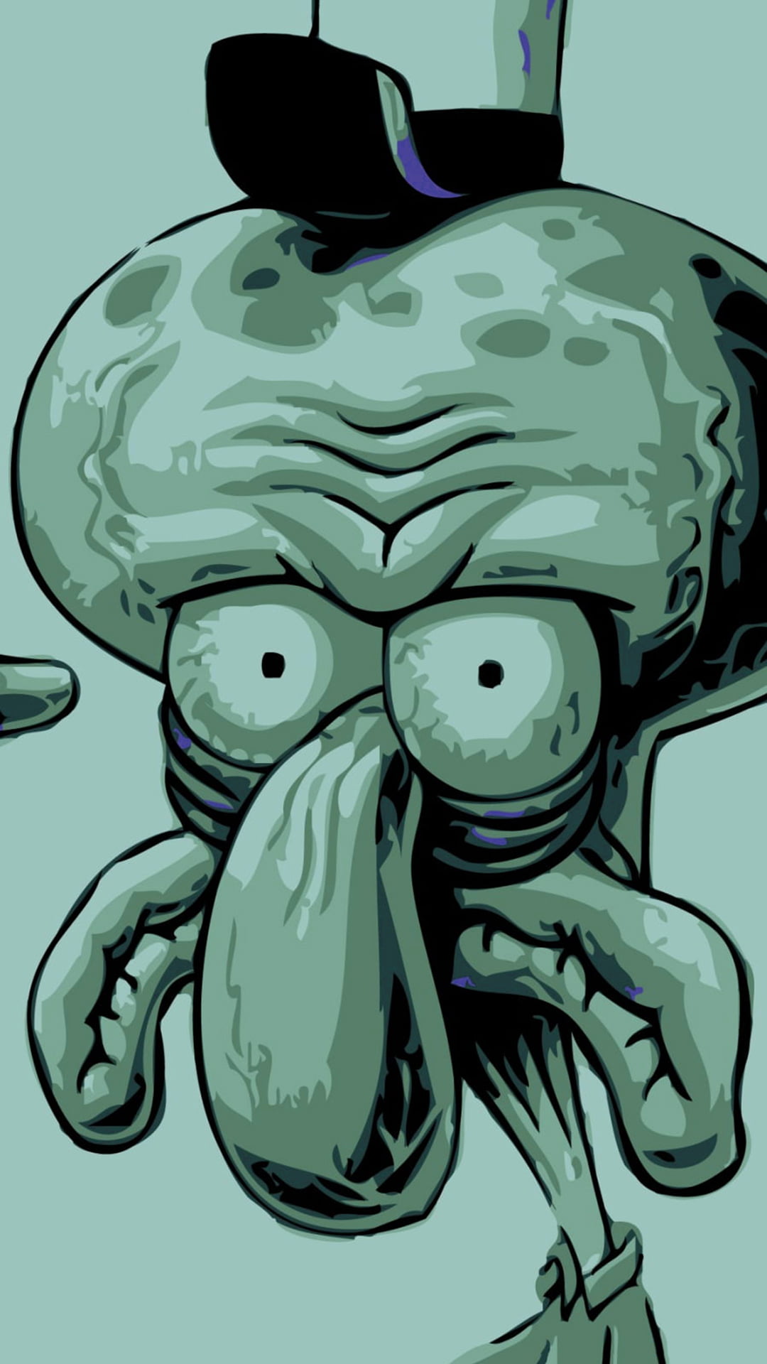 Squidward Pov Wallpaper 1